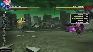 DRAGON BALL XENOVERSE 2 Another New Goku Black Rose tech combo (ADVANCED and Possible Online)