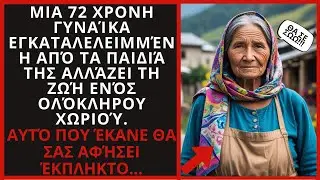 Η ηλικιωμένη γυναίκα που άφησαν τα παιδιά της που άλλαξαν τη ζωή ενός ολόκληρου χωριού μαζί της...