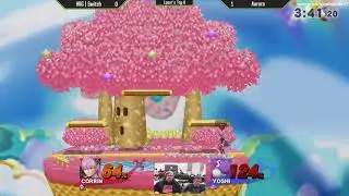 ESV Smash 4 Weekly #21 - HRG | Switch (Bayonetta, Corrin) vs Aurora (Yoshi) - Loser's Top 8