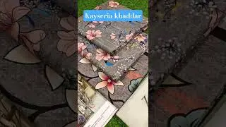 *Kayseria* 3 piece khaddar allover with digital khaddar dupatta* digital printed khaddar shirt