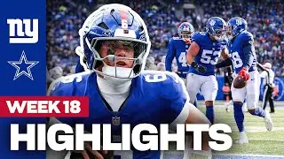 Highlights: Giants vs. Cowboys | Week 18 | New York Giants