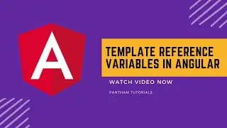 Add template reference variables in angular