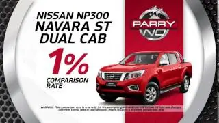 Parry NQ: Navara 1% Comparison Rate!