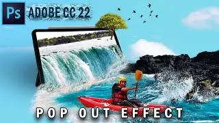 3D Pop Out Effect | Photoshop 3d Effect | 3d effect design