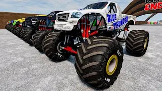 Monster Truck Jam Crashes and Incredible Chaos! | Top Monster Truck Mods Extreme Action Compilation