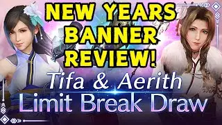 TIFA & AERITH New Years Banner Review - FF7 Ever Crisis