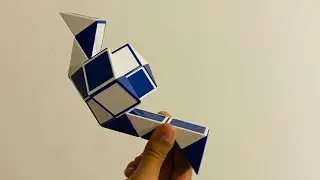 Magic snake: how to make a bird( 24 pieces) .