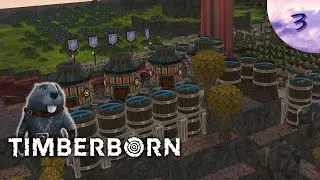 Surviving Back-to-Back Badtides | Timberborn Update 7 IronTeeth HardMode | Lavender Tower Ep 3