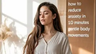 How to Reduce Anxiety in 10 Minutes: A Gentle Practice with Soft Movements #anxiety #relaxation