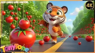 Tiger's Market Adventure 🎶🚛🍅 | Kids Song Extravaganza!