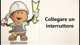 Come collegare un interruttore unipolare