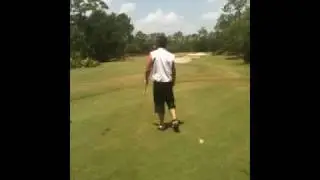 John Raser, Eric Bass & Zach Myers From Shinedown Play Golf