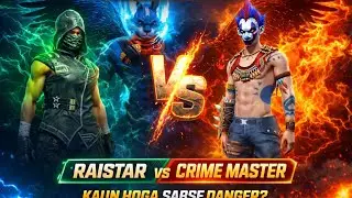  Raistar vs Crime Master 😱 | 1v1 Clash | Kaun Hai Asli King? 🔥