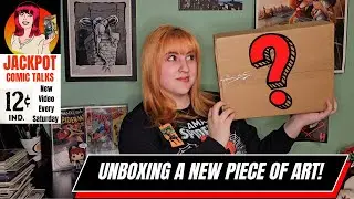 Unboxing a New Piece of Art From Comic Geek Collectibles!