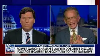 'Tucker Carlson Tonight Shaman's' lawyer speaks out after Jan  6 bombshell footage released