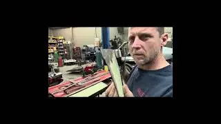1963 ford falcon lower door skin repair