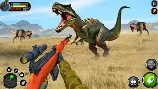 Wild Dinosaur Hunting & Transport Truck Driving Sim 2025 - Android Gameplay