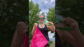 This is meant to clip on your front to a backpack for hiking and backpacking but this works too.