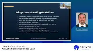 Webinar: Unlock More Deals with Arrival&rsquo;s Consumer Bridge Loan