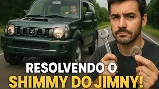 Jimny Trepidando? Suzuki Jimny com Shimmy? Essa Solução Simples !  Se inscreva para mais dicas !