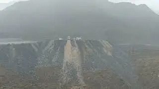 Excavated Material Off Loading Area ** Mohmand Dam Hydro Power Project KPK #mohmanddam