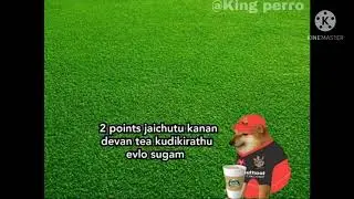 Cheems vs karuppi || RCB VS SRH Troll || sumbscribe for more