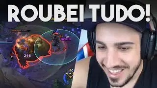 LIMPEI A JUNGLE INIMIGA E TILTEI O CARA!