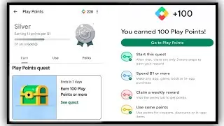 How To Complete Google Play Points Quest | US Server | Earn 100 Play Points