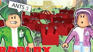 ANTS!!!! Ant Army Simulator! ROBLOX 🐜 🐜 🐜