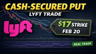 Real Options Trade: Selling Cash-Secured Puts on Lyft