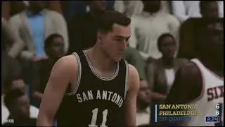 Classic NBA Basketball SAN ANTONIO (8-20) @ PHILADELPHIA (13-10) Full Game