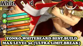 Yonko Whitebeard MAX LV. 30 [ULTRA LIMIT BREAK] (BEST BUILD) | One Piece Pirate Warriors 4 (PS5)