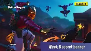 S8 W6 SECRET BANNER LOCATION! - Fortnite