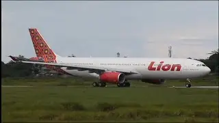 Pesawat Terbesar Lion Air Tapi Ber Livery Batik Air? Airbus A330-300 PK-LEK