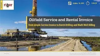 Manage&nbsp;service and rental invoices with riger&reg;: invoice generator | RigER webinar #40