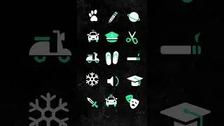 free for all animated icons from graficnashaXrajnish  #animatedicons #motiongraphics