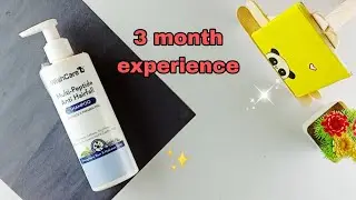 wishcare multi peptide anti hair fall shampoo / 3month experience