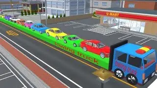 Sakura All Super Car Collection At Towing truck 😱||SAKURA SCHOOL SIMULATOR 😱✅ ll Sakura Gamers 