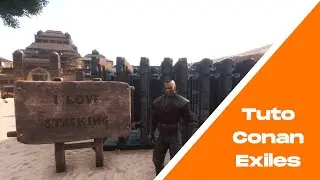 Tuto Conan Exiles – Stacking et clipping : astuces pour la construction de bâtiments (en PvP) – 2/4