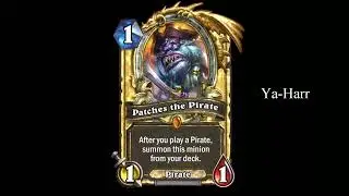Voice Impressions: Hearthstone: Patches The Pirate Voice Lines