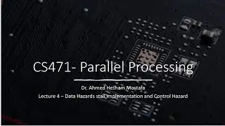 Parallel Processing | Lecture 4