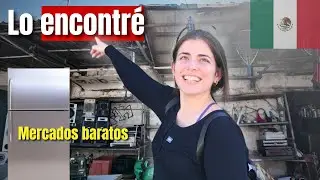 Buscando cosas para la CASA en los Cerrajeros de Ju&aacute;rez, mercados de Segunda Mano 