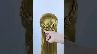 Bridal Hairstyle Tutorial #hairstyle #foryou #youtubeshorts #shortvideo #shorts #fyp