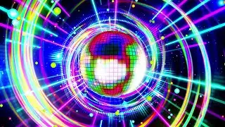 🪩 Neon Disco Ball Party Background | 8 Hours 4K Ultra HD Event & Holiday Visuals | No Sound