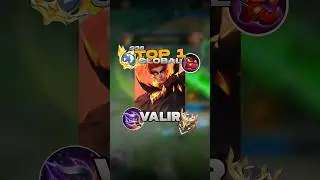 Top global valir with 71% winrate s38 build #mobilelegends #mlbb #mlbbcreatorcamp