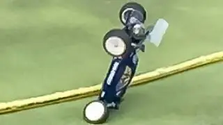 iPhone 6 Plus + Slow Motion test. 240 fps! RC buggy spectacular CRASH!