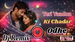 Teri Yaadon Ki Chadar Odhe 🌙 Har Raat Gujar Jaati Hai | DJ Remix | Viral Love Song