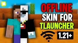How To Add Skin in Minecraft | Tlauncher Offline/Online Skin | Minecraft Custom Skin