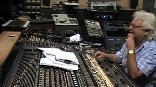 John Heinrich in a recording session, Billy Anderson engineer.