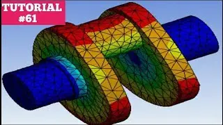 harmonic response analysis in ansys workbench crank shaft in ansys